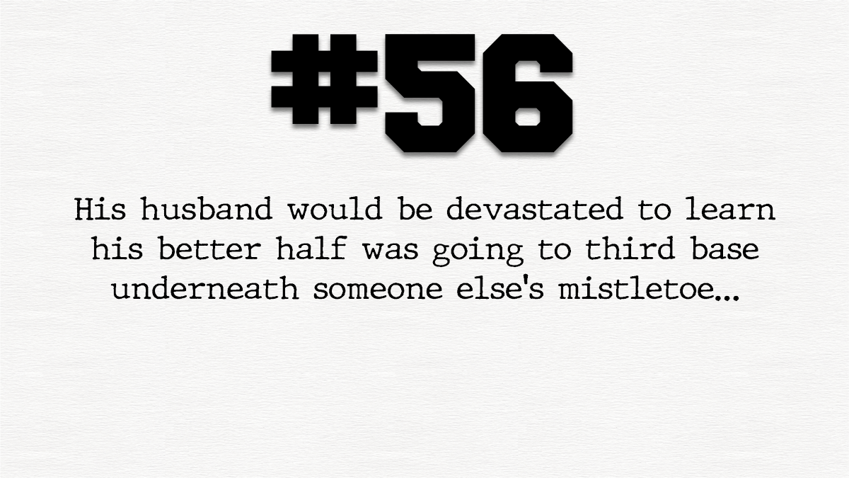 Guy #56 – Horny Loner, Sneaky&nbsp;Cheater.