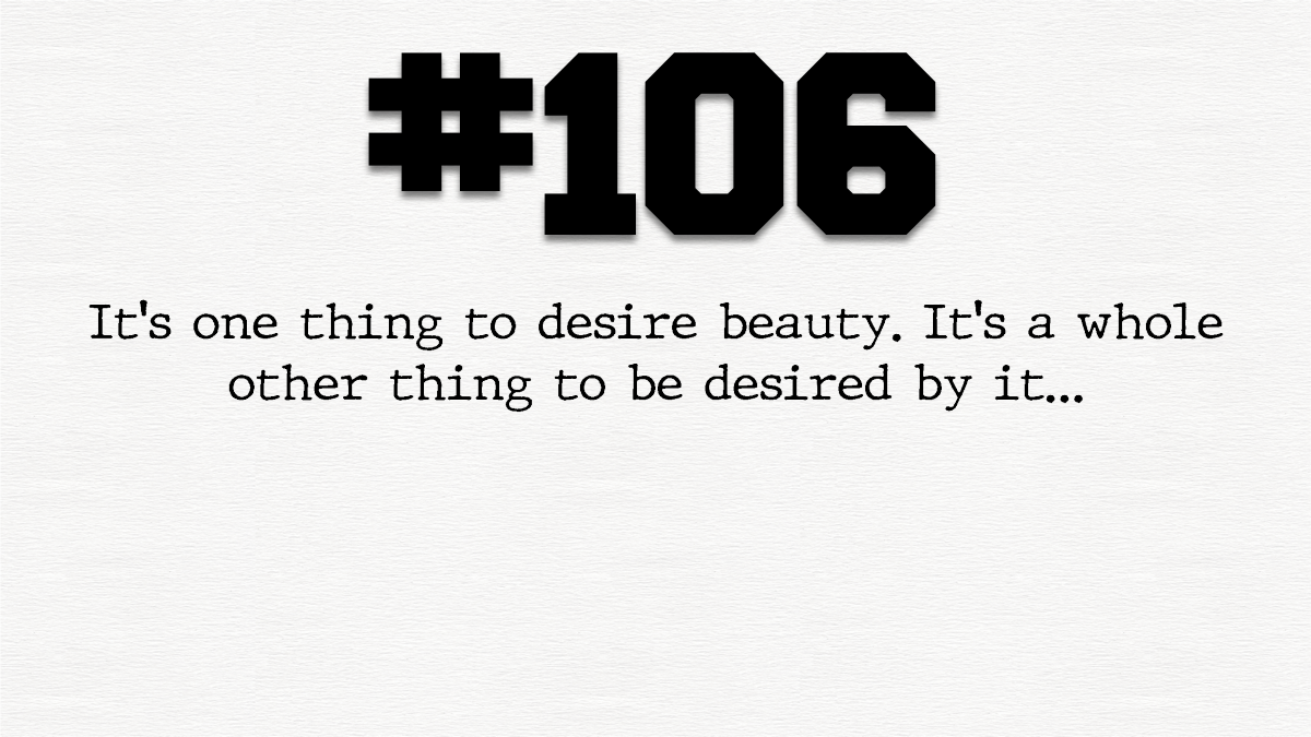 Guy #106 – Damn that&nbsp;beauty…
